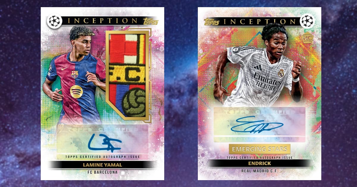 2024-25 Topps Inception UEFA Club Competitions card product image