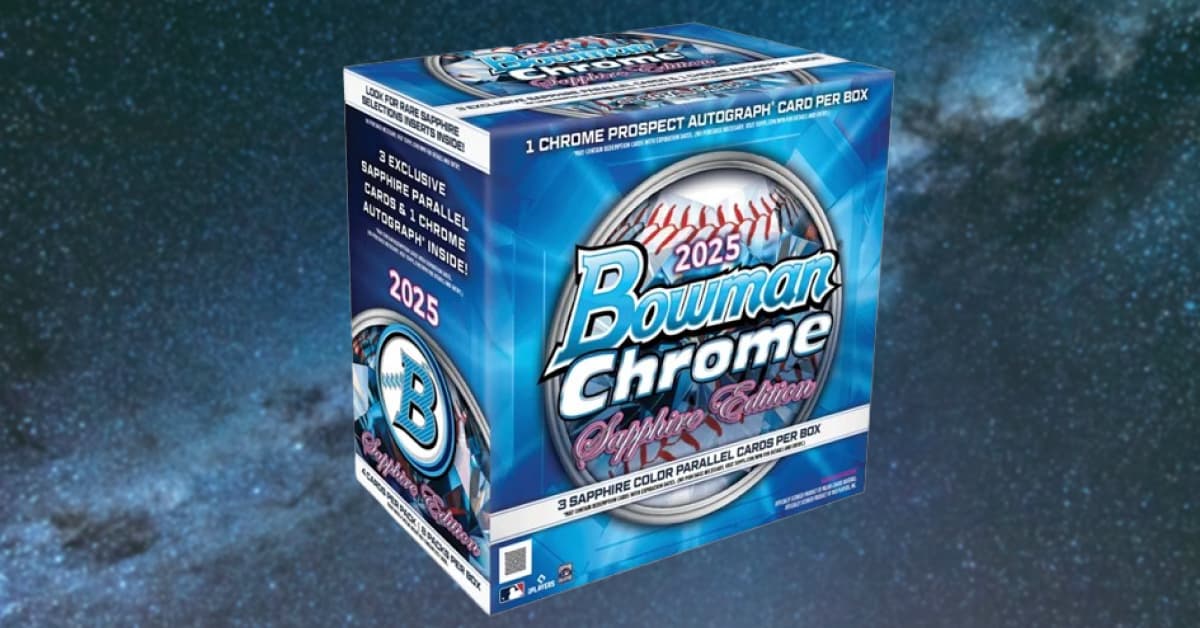 2025 Bowman Chrome Sapphire Baseball card product image