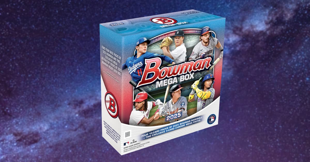 2025 Bowman Mega Box Baseball card product image