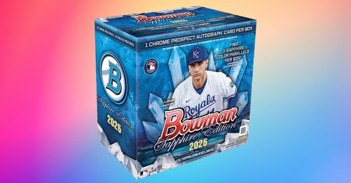2025 Bowman Sapphire Baseball card product image