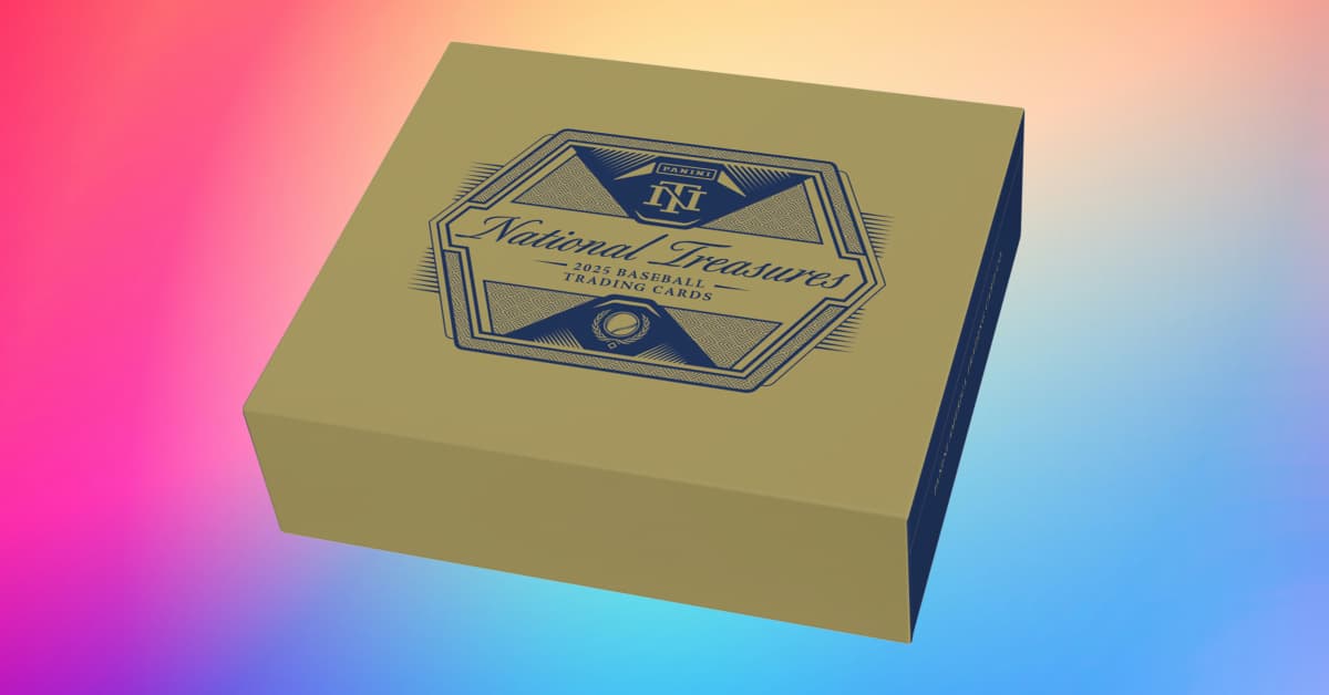 2025 Panini National Treasures Baseball card product image