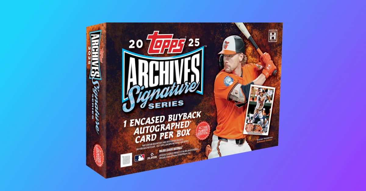 2025 Topps Archives Signature Active Player Baseball product image