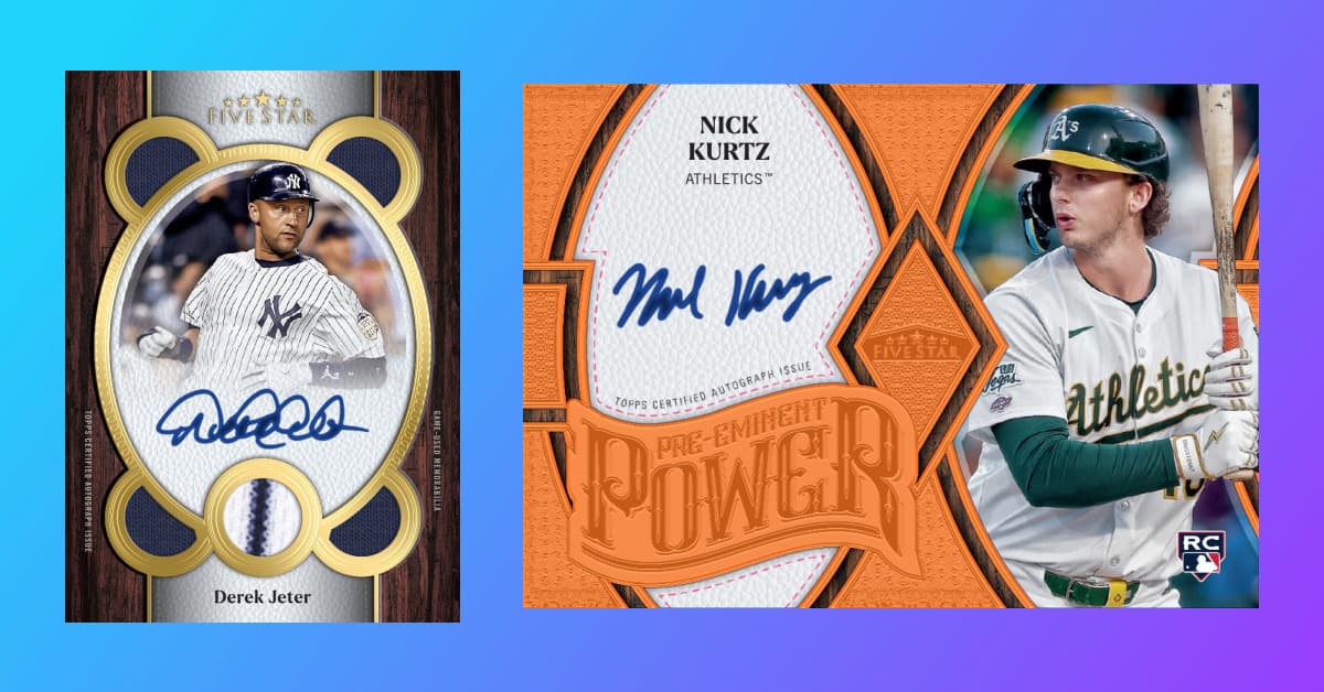 2025 Topps Five Star Baseball card product image