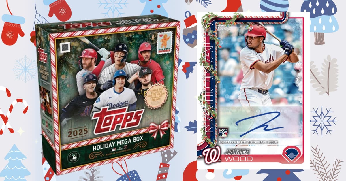 2025 Topps Holiday Baseball card product image