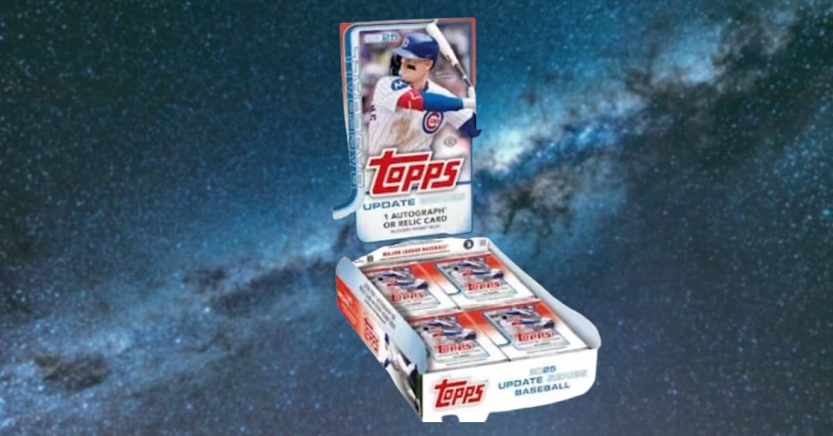 2025 Topps Baseball Update Baseball card product image